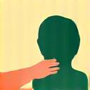A gentle illustration of a parent helping a child, symbolizing parental guidance in skincare.