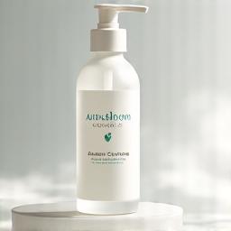 AuraBloom Organics Gentle Cleanser bottle